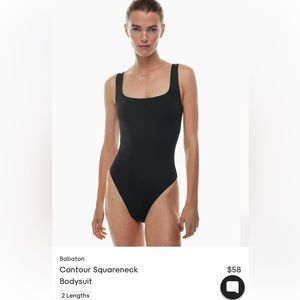 ARITZIA Babaton Square Neck Body Suit